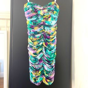 BCBG Maxazaria strapless dress